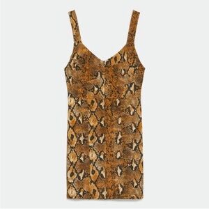 Snake skin dress